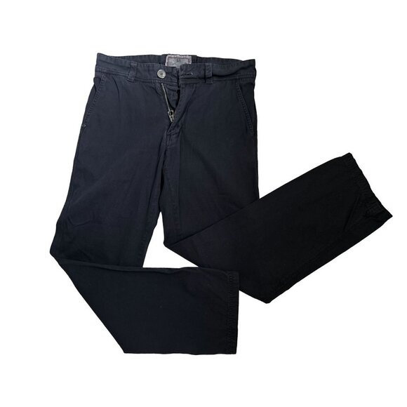 Men's 30/30 US ARMY Military Pants Cotton Chino Navy Blue - Picture 2 of 8